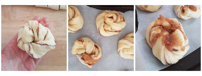étapes cinnamon rolls (roulées à la cannelle) brioche moelleuse, aérienne