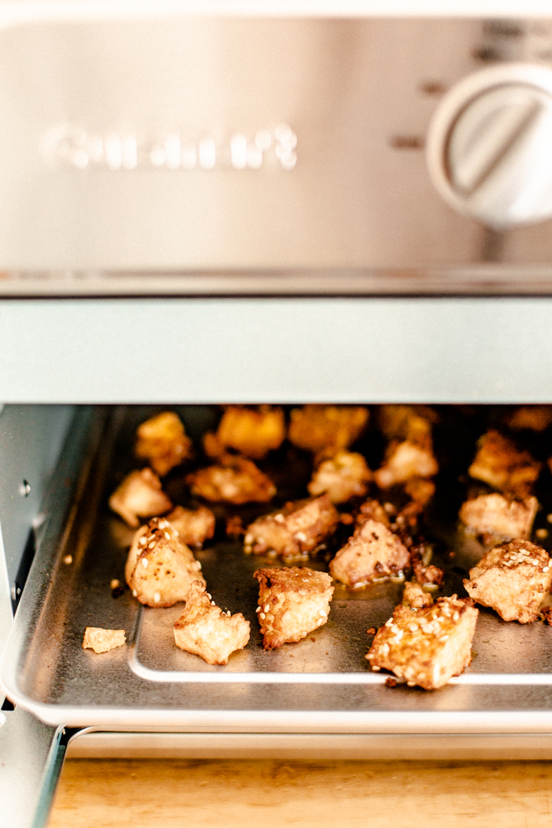 tofu air fryer recette